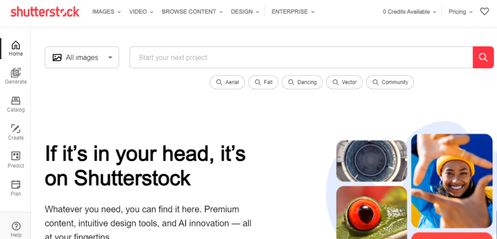 Shutterstock: Unleash Your Imagination