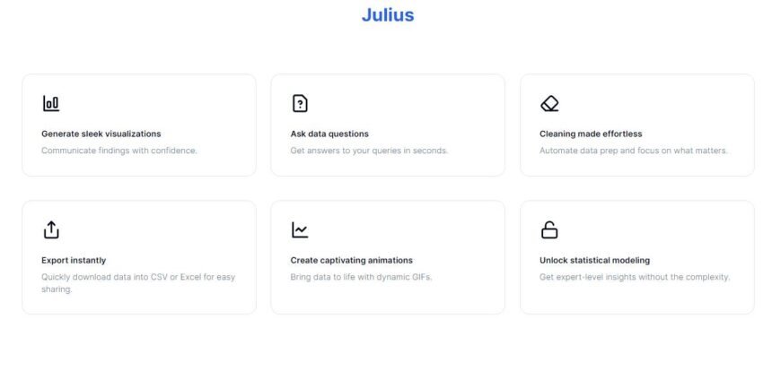 Julius AI Tool