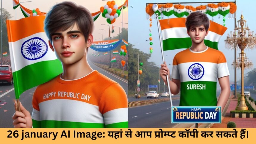 26 january AI Image यहां से आप प्रोम्प्ट कॉपी कर सकते हैं।