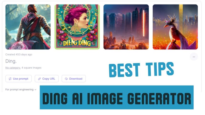 Ding AI Image Generator का उपयोग कैसे करें