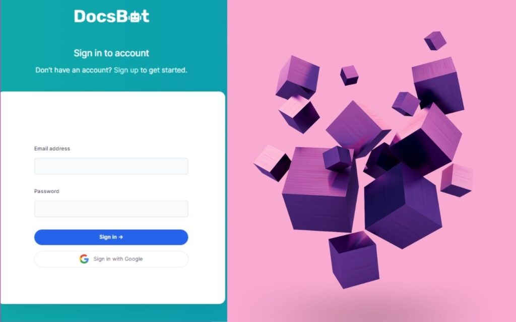 Docsbot AI Login