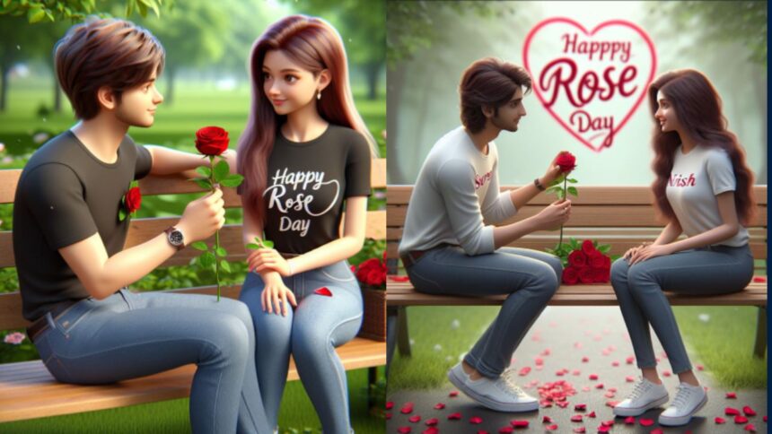 Happy Rose Day AI Photo Editing Prompt
