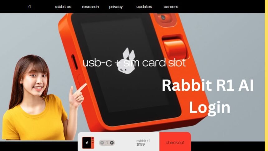 Rabbit R1 AI Login Official Website