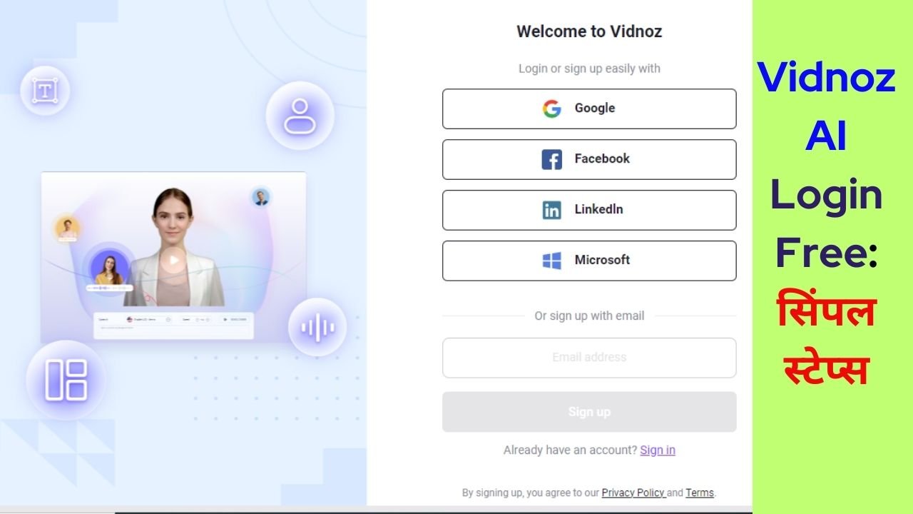 Vidnoz AI Login