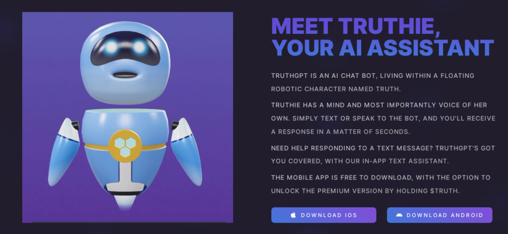 TruthGPT AI chatbot