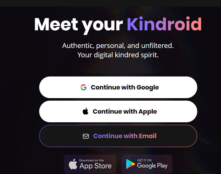 Kindroid AI App