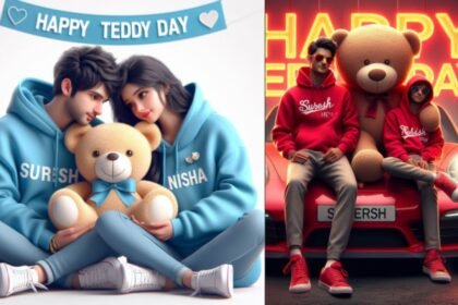 Happy Teddy Day AI Photo Editing Prompt