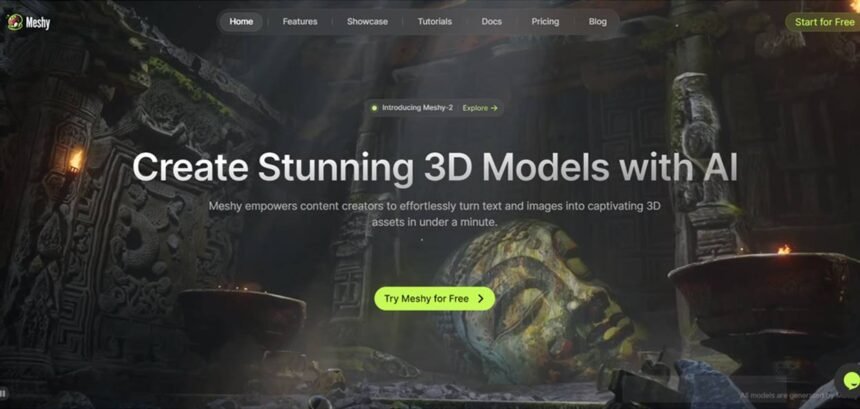 How To Use Meshy AI