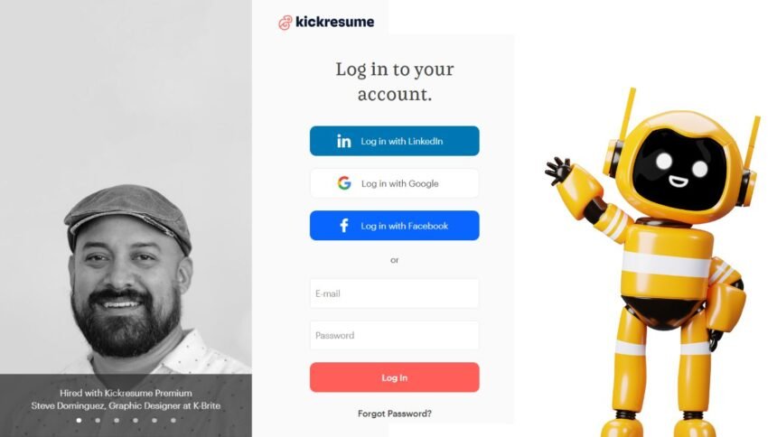 Kickresume AI Login