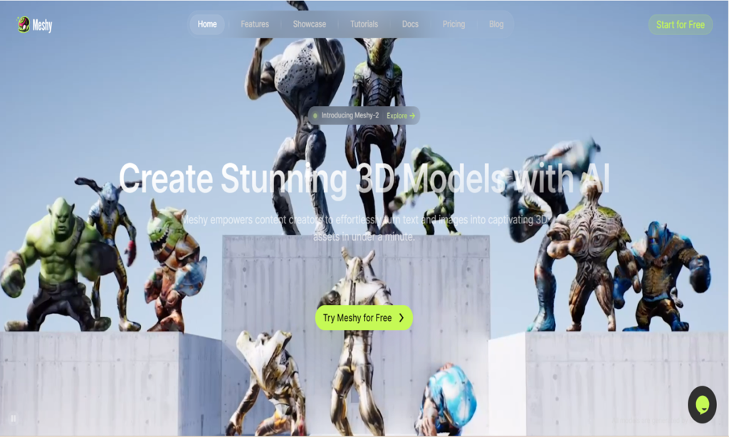 Meshy AI 3D Generator