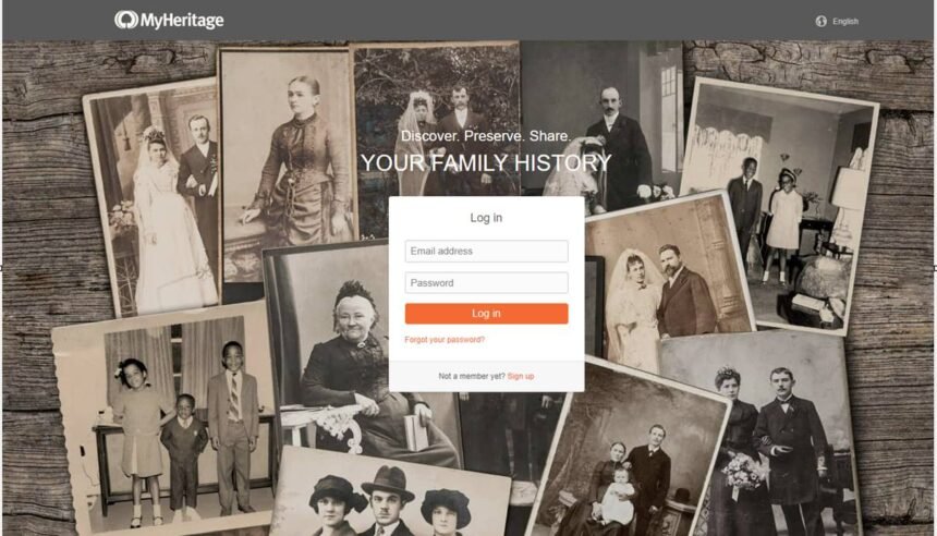 MyHeritage AI Login