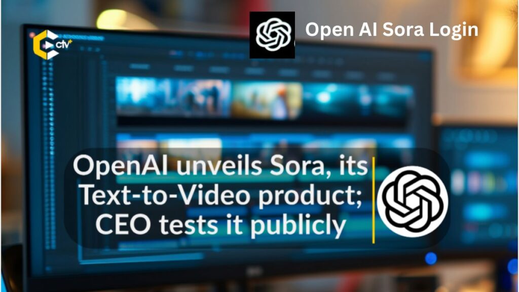 Open AI Sora Login