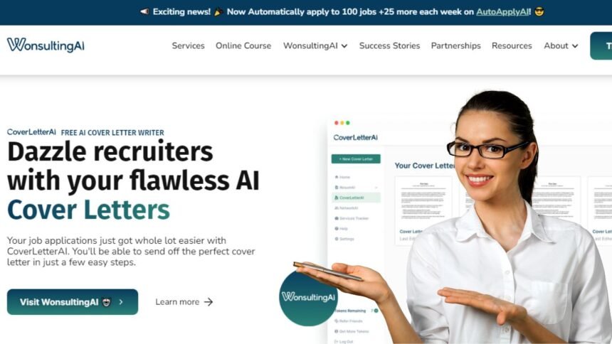 Wonsulting AI Cover Letter