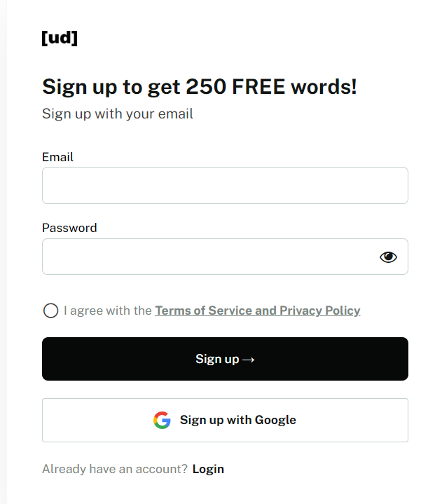 Undetectable AI Signup