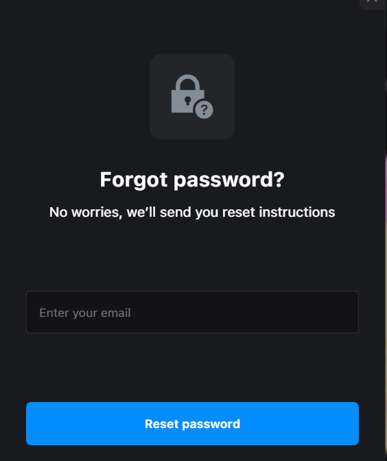 Dopple AI Forgot Password