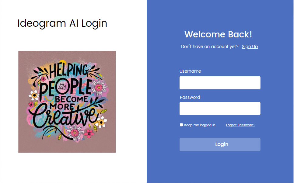 Ideogram AI Login