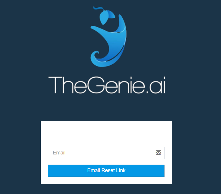 Genie AI Resetting Your Password