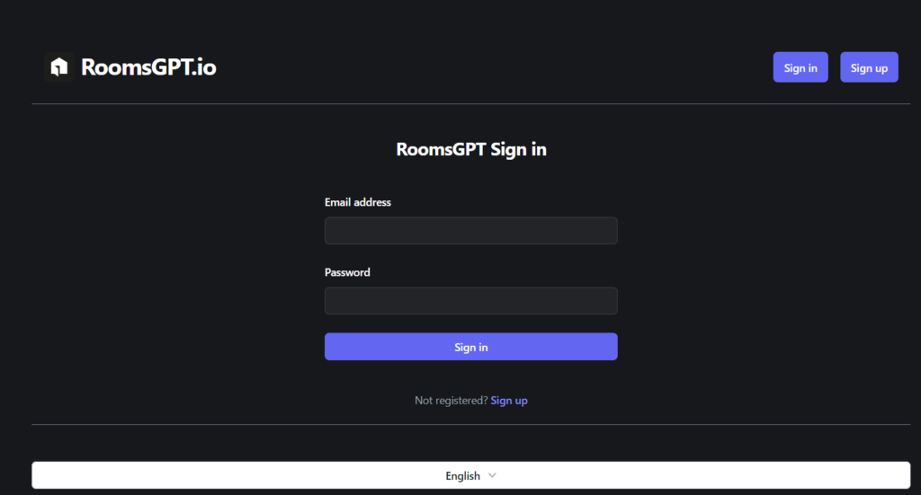 How To Roomgpt AI Login