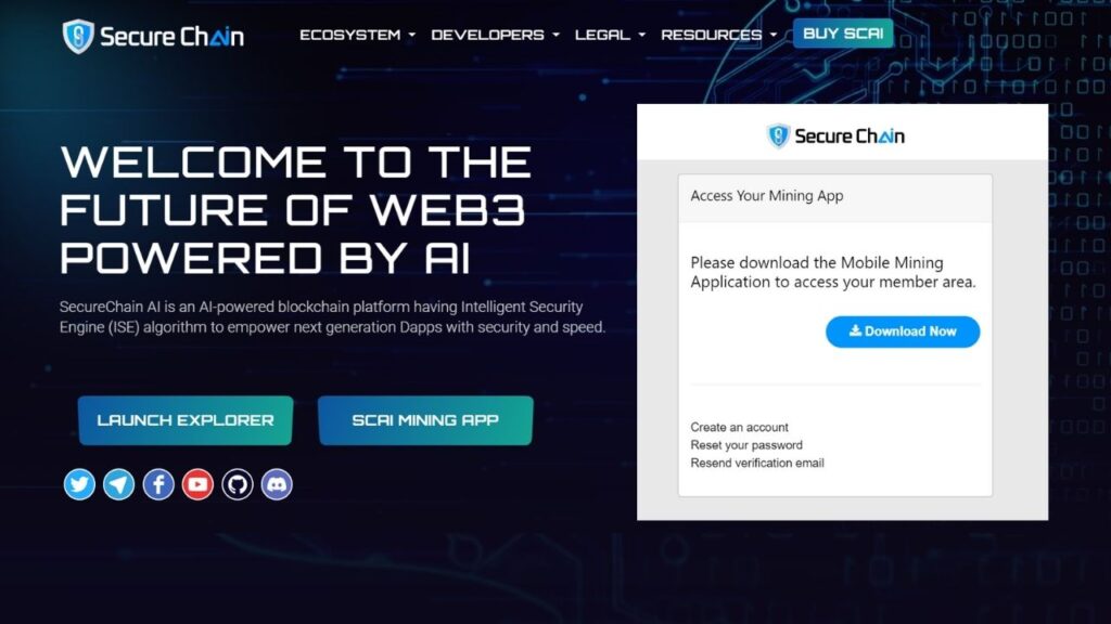 securechain ai login