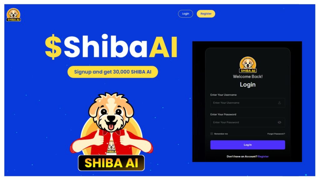 shiba ai login